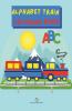 Alphabet Train Coloring Book : Easy To Color Images With Capital And Small Letters A-Z In A Train For Kids Ages 1-6 | Single Sided Pages Coloring Book Alphabet Themed For Toddlers Kindergarten And...