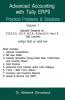 Advanced Accounting with Tally ERP9 / टैली के साथ एडवांस्ड एकाउंटिंग Practical Problems & Solutions