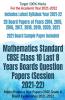Mathematics Standard Cbse Class 10 Last 8 Years Boards Question Papers (Session 2021-22) : Maths Previous Year Papers Cbse Grade X Board Examination 2021-2022