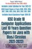 Icse Grade 10 Computer Applications Last 10 Years Question Papers For Java With Bluej (Session 2021-2022): Unsolved Question Papers Of Cisce Class X Board Exams 2010 - 2020