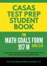 CASAS Test Prep Student Book for Math GOALS Form 917 M Level C/D