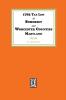 1783 Tax List of Somerset and Worcester Counties Maryland