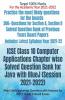 Icse Class 10 Computer Applications Chapter Wise Solved Question Bank For Java With Bluej (Session 2021-2022) Most Likely Important Questions With Answers For Cisce Grade X Board Exams