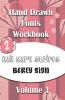 Hand Drawn Fonts Workbook
