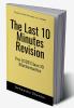 The last 10 Minutes Revision : For ICSE Class 10 Mathematics