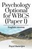 Psychology Optional For Wbcs (Paper 1) : English Version
