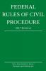 Federal Rules of Civil Procedure; 2017 Edition