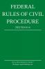Federal Rules of Civil Procedure; 2022 Edition