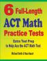 6 Full-Length ACT Math Practice Tests: Extra Test Prep to Help Ace the ACT Math Test