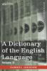 A Dictionary of the English Language Volume II (in two volumes)