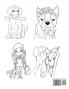 Doggy Days Adorable Puppy and Dog Coloring Book