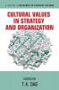 Cultural Values in Strategy and Organization