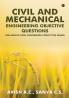 Civil and Mechanical Engineering Objective Questions