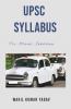 Upsc Syllabus