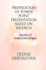 Preparation Of Power Point Presentation Based On Research Insertion Of Graphs Charts & figures In Presentation