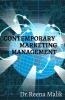Contemporary Marketing Management