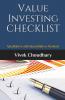 Value Investing Checklist: Qualitative And Quantitative Analysis