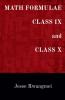 Math Formulae Class Ix And Class X