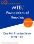 MTEL Foundations of Reading: One Full Practice Exam - MTEL Foundations of Reading