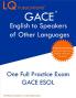 GACE English to Speakers of Other Languages: One Full Practice Exam - Free Online Tutoring - Updated Exam Questions