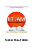 Iit Jam Success Mantra : Self Preparation Guide