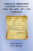 Cherokee Citizenship Commission Dockets  Volume II
