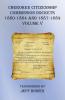 Cherokee Citizenship Commission Dockets  Volume V