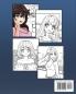 Anime Girl Coloring Book for Adults: Traditional Anime Style Portraits of Kawaii Girls