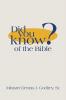Did You Know? of the Bible