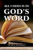 All I Need is in God's Word