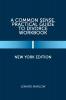 A Common Sense Practical Guide to Divorce Workbook