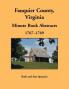 Fauquier County Virginia Minute Book Abstracts 1767-1769