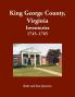 King George County Virginia Inventories 1745-1765