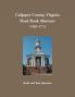 Culpeper County Virginia Deed Book Abstracts 1769-1773