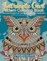 Intricate Owl Pattern Coloring Book: Relaxing Designs For Calming Stress And Meditation - Calming Coloring Books For Teens