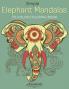 Simple Elephant Mandalas to Color Coloring Book