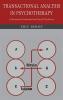 Transactional Analysis in Psychotherapy