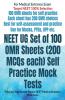 Neet Ug Set Of 100 Omr Sheets (200 Mcqs Each) Self Practice Mock Tests: Previous Year Sample Papers Neet Medical Entrance Nta Exam