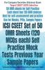 Icsi Cseet Set Of 50 Omr Sheets (120 Mcqs Each) Self Practice Mock Tests Previous Year Sample Papers: Company Secretaryship Cs Executive Programme Exam