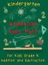 Kindergarten Workbook - Basic Math for Kids Grade K - Addition and Subtraction Workbook : Kindergarten Math Workbook Preschool Learning Math Practice Activity Workbook