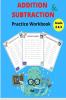 Addition And Subtraction Practice Workbook Grade 2Andamp;3 : Math Worksheets With Adding And Subtracting Double Digits Between 0-50 And 0-100 ꟾ Missing Numbers For Kids 2Nd-3Rd Grade