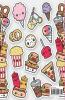 Kawaii Food Coloring Book : Cute And Funny Coloring Pages For Kids With Cupcakes French Fries Pizza Ice Cream And Much More
