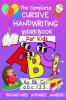 ABC for Kids - The Complete Cursive Handwriting Workbook : Cursive line letter number tracing book. Cursive writing practice. Learning write. ABC books. Cursive for beginners workbook Beginning Cu...