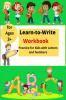 Learn-to-Write Workbook : Practice for Kids with Lines Letters and Numbers for ages 3+ Activity Book
