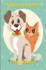 Puppies And Kittens Coloring Book: Cute Cat And Dogs Coloring Pages For Kids
