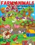 Farm Animals Coloring Book For Kids Ages 4-8: Cute and Fun Animals Coloring Pages for Kids Toddlers Boys and Girls