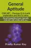 General Aptitude (Csir Net – Previous Q Andamp; A With Explanation And Hint To Solve) : For All Competitive Exam- Specially Csir-Net Dbt Icmr Gate Etc.
