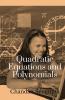 Quadratic Equations and Polynomials: For High School Students