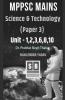 Mppsc Mains (Eng) Science & Technology (Paper 3) Unit - 1236810