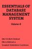 Essentials of Database Management System Volume-II : Volume-II